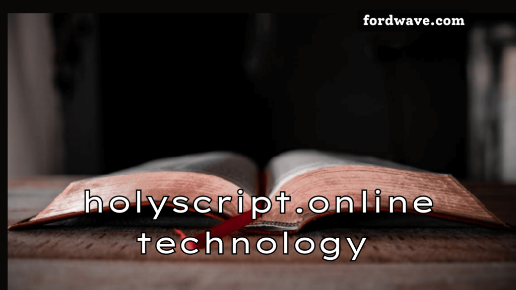 holyscript.online technology​