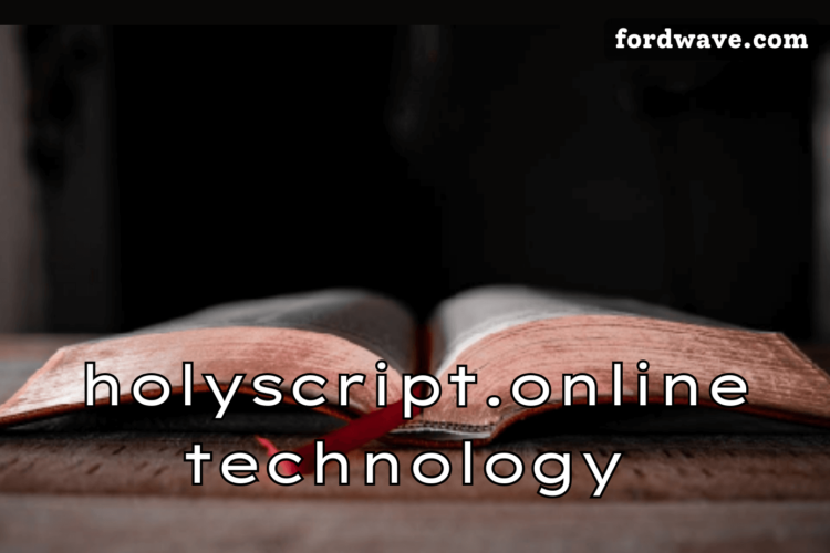 holyscript.online technology​